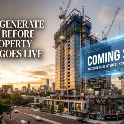 How to Generate Demand Before Your Property Launch Goes Live
