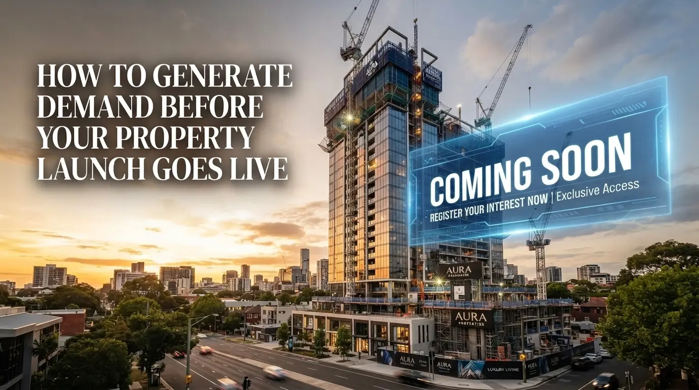 How to Generate Demand Before Your Property Launch Goes Live