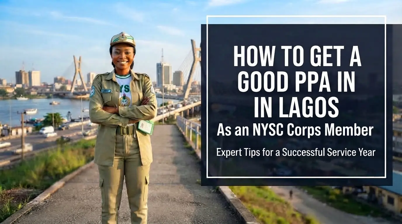 How to Get a Good PPA in Lagos as an NYSC Corps Member