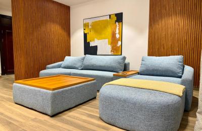 A fully furnished 2 bedroom apartment