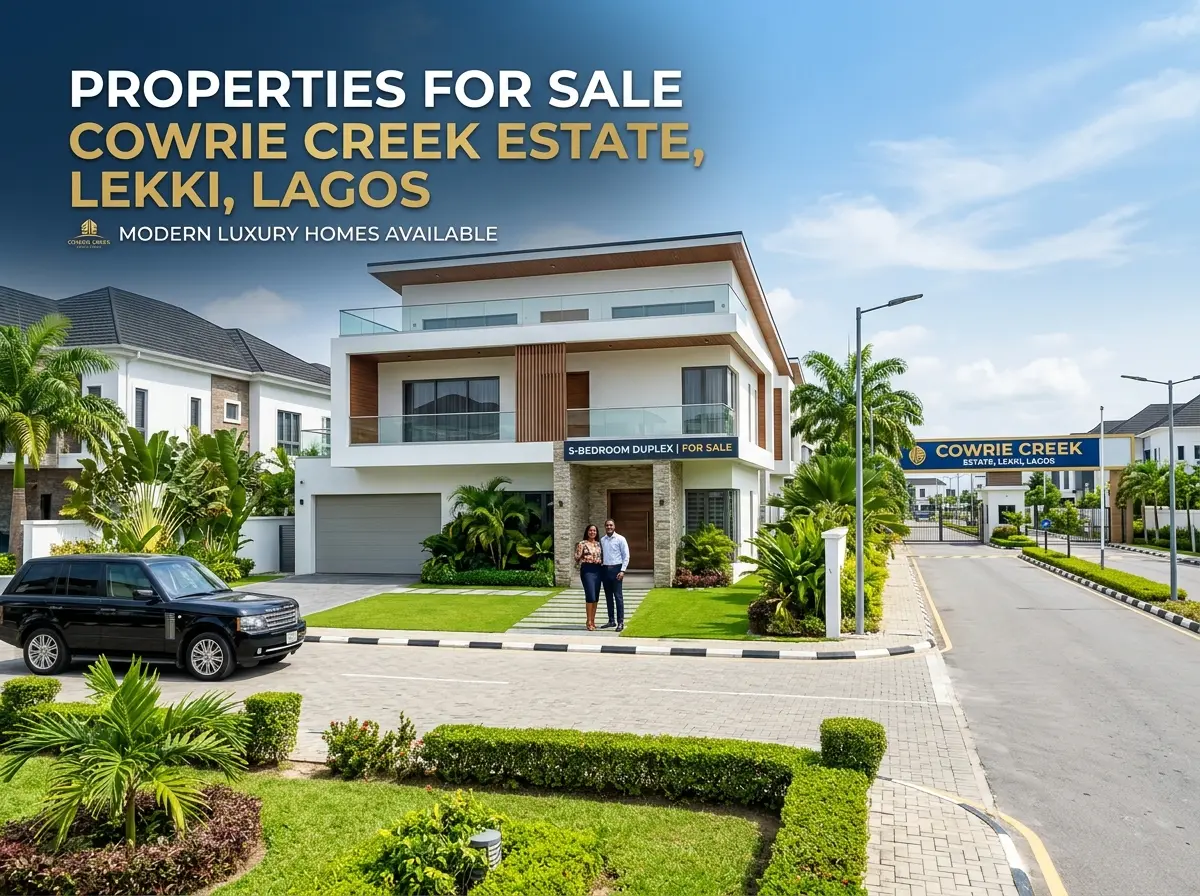 Properties for Sale in Cowrie Creek Estate Lekki Lagos