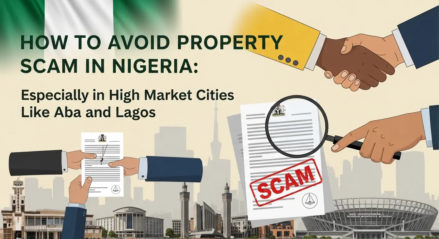 How to avoid property scam in Nigeria: Especially in High Market Cities like Aba and Lagos