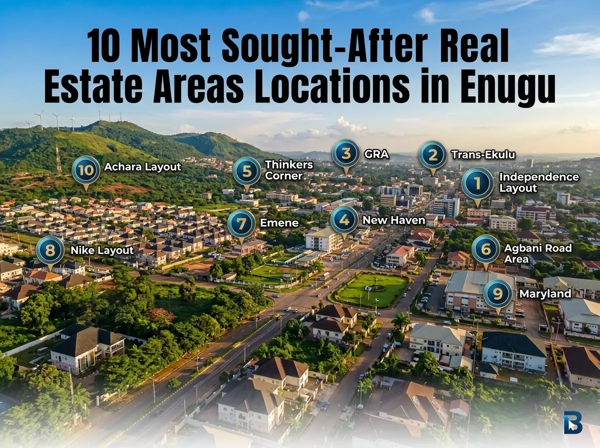 10 Most Sought-After Real Estate Areas Locations in Enugu