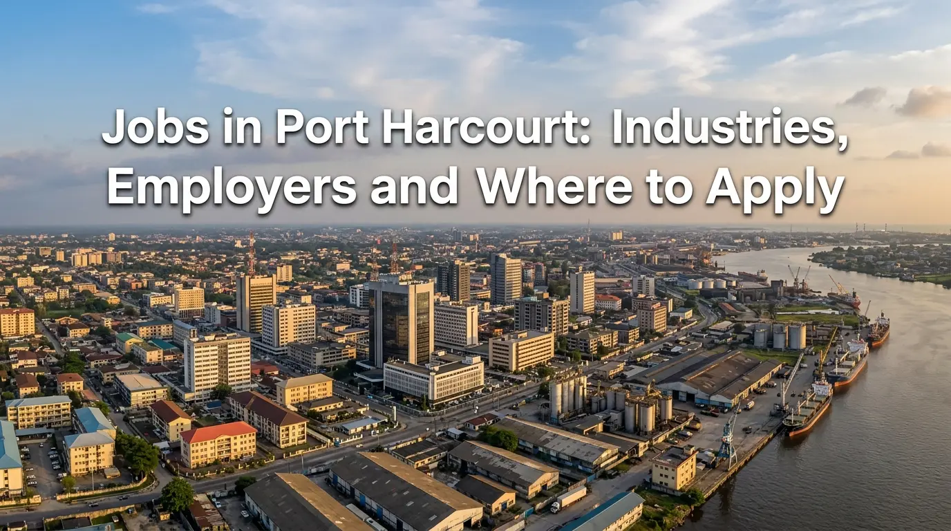 Jobs in Port Harcourt: Industries, Employers and Where to Apply